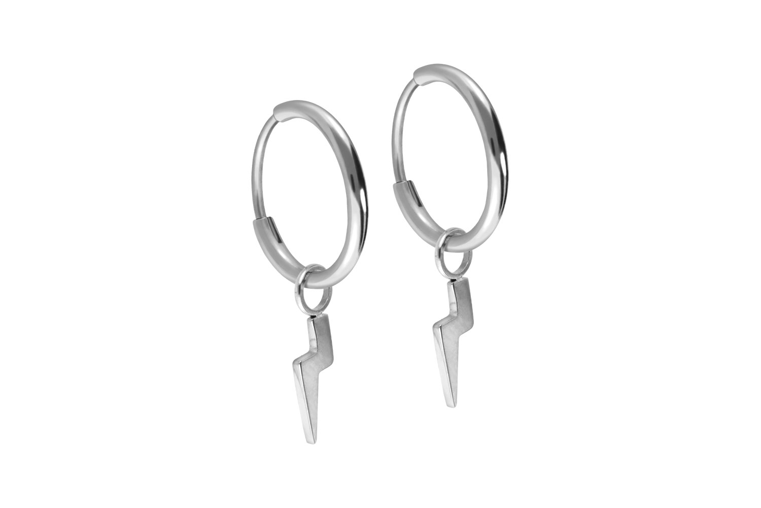 Titan Ohrclicker Creolen BLITZ von Piercingline